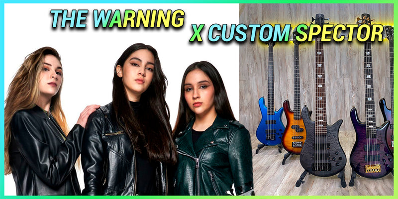 Conexión musical entre THE WARNING y CUSTOM SPECTOR.