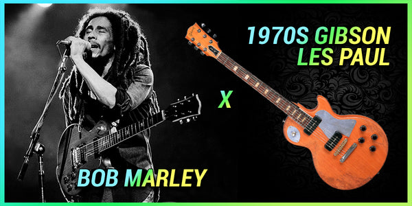 Conexión musical entre BOB MARLEY y 1970s GIBSON LES PAUL.